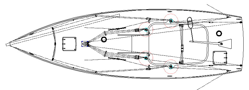 Didi 27 Retro radius chine plywood boat plans